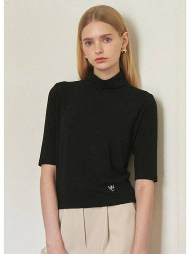 Autumn Tint Turtleneck Middle Black - MICANE - BALAAN 1