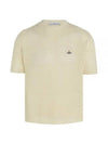 Julian Cotton Knit Top T-Shirt Ivory - VIVIENNE WESTWOOD - BALAAN 2