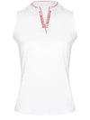 Golf Leya Sleeveless Top GWJT06468 0000 Women's Leya Sleeveless Top - J.LINDEBERG - BALAAN 2