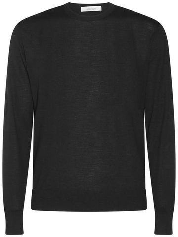 Cruciani Black Wool Knitwear - CRUCIANI - BALAAN 1