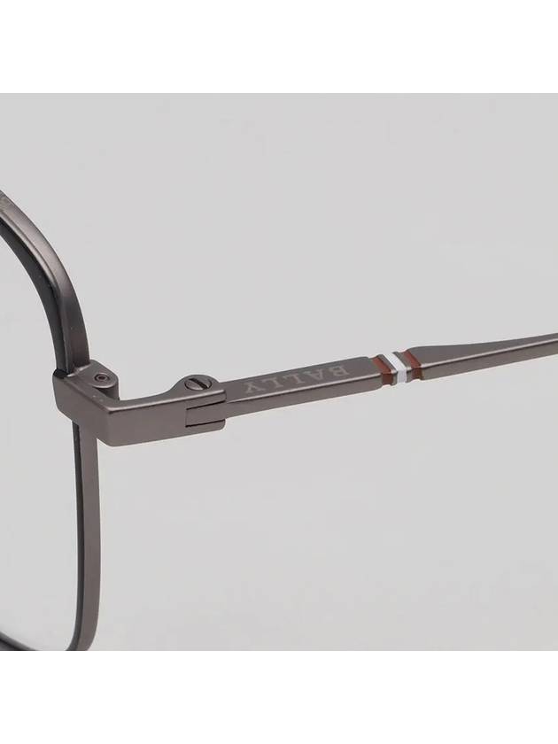 Titanium glasses frame BY5063H 001 square metal frame men women - BALLY - BALAAN 5