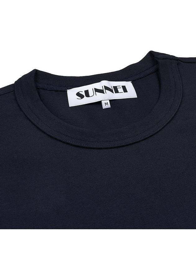 Men s Big Logo Embroidered Short Sleeve T Shirt MRTWXJER069 JER012 7941 - SUNNEI - BALAAN 5