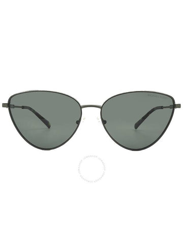 Michael Kors Cortez Green Cat Eye Ladies Sunglasses MK1140 18943H 59 - MICHAEL KORS - BALAAN 1