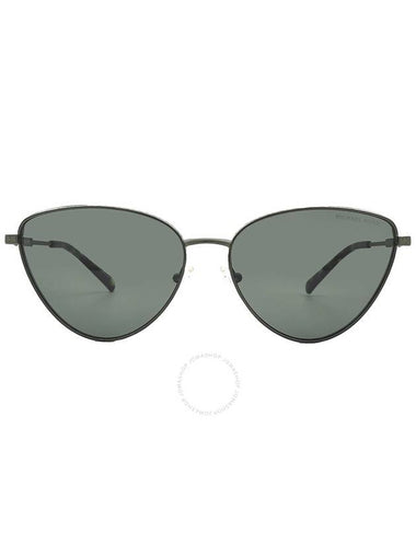 Michael Kors Cortez Green Cat Eye Ladies Sunglasses MK1140 18943H 59 - MICHAEL KORS - BALAAN 1