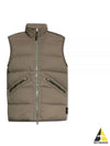 Seamless Tunnel Nylon Down Vest Green - STONE ISLAND - BALAAN 2