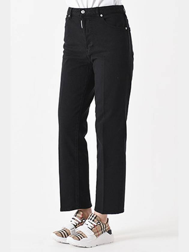 Dyed Boston Straight Jeans Black - DSQUARED2 - BALAAN 3