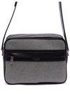 Camp Camera Cross Bag Grey - SAINT LAURENT - BALAAN 4