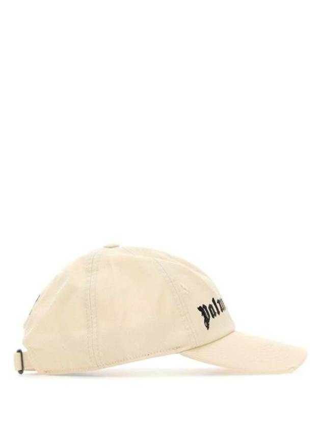 Logo Ball Cap Ivory - PALM ANGELS - BALAAN 3