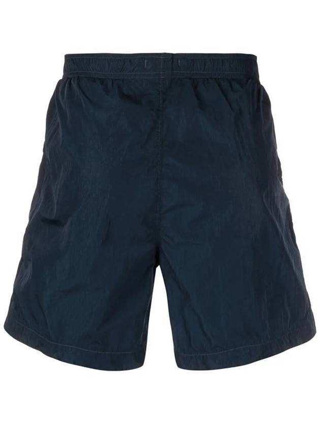 Logo Patch Swim Shorts Navy - CP COMPANY - BALAAN 4