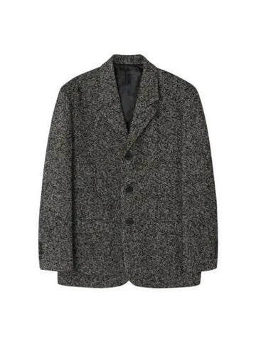 Wool Bokashi Blazer Black - NUAKLE - BALAAN 1