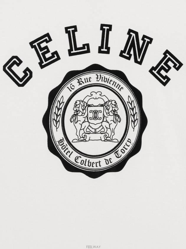 Men s T Shirt RX00F507Z - CELINE - BALAAN 4