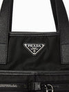 Re-Nylon Saffiano Tote Bag Black - PRADA - BALAAN 9