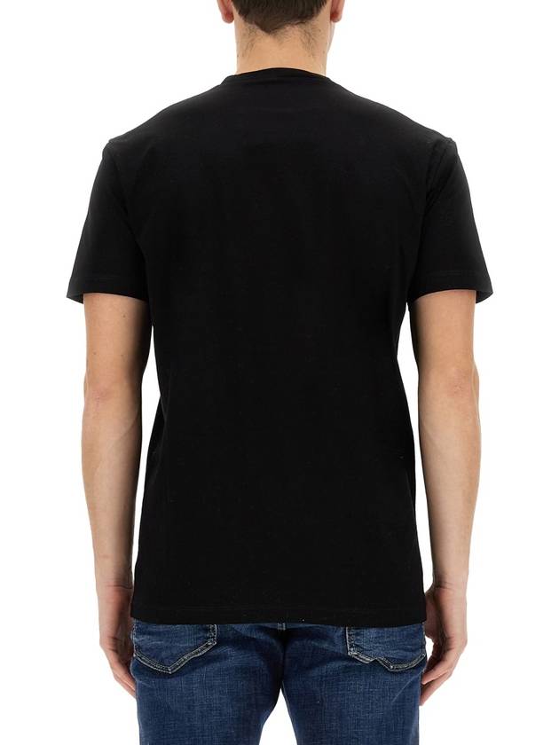 Short Sleeve T-Shirt S74GD1226S23009900 Black - DSQUARED2 - BALAAN 4