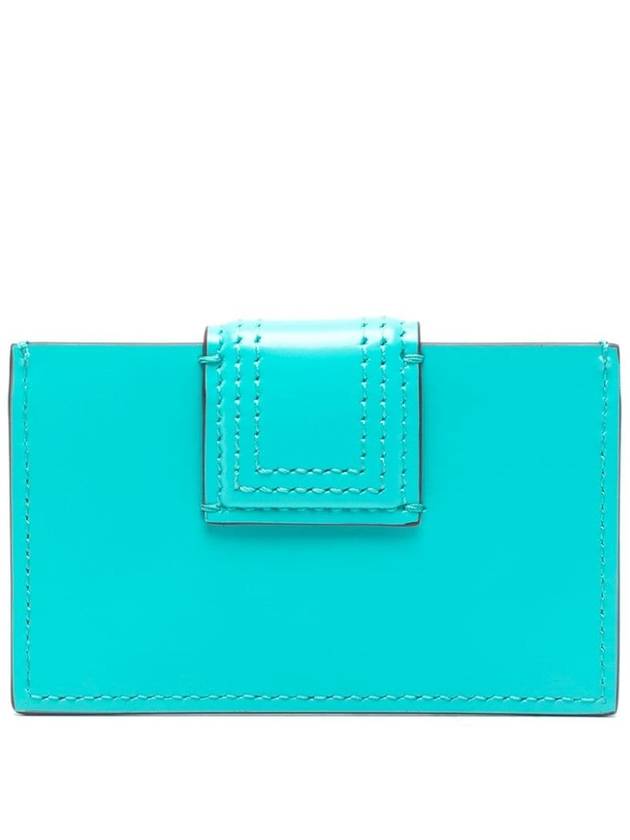 Le Porte Carte Bambino Card Wallet Blue - JACQUEMUS - BALAAN 4