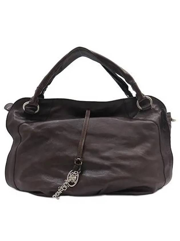 brown shoulder bag - CELINE - BALAAN 2