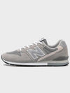 996 Logo Leather Low Top Sneakers Grey NBP7ES134G 15 - NEW BALANCE - BALAAN 3