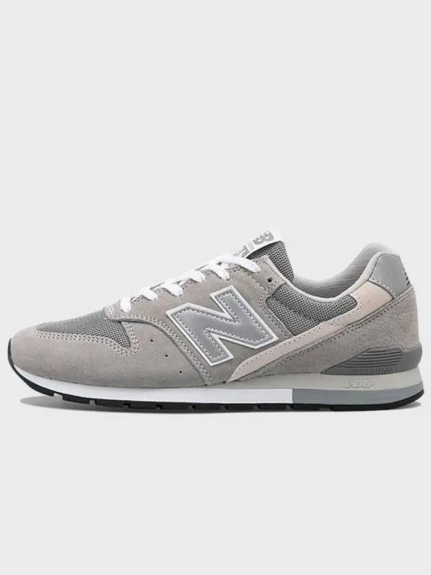 996 Logo Leather Low Top Sneakers Grey NBP7ES134G 15 - NEW BALANCE - BALAAN 3