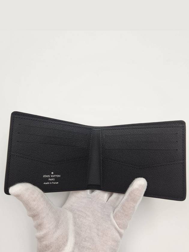 Monogram Eclipse Reverse Slender Half Wallet Grey - LOUIS VUITTON - BALAAN 6