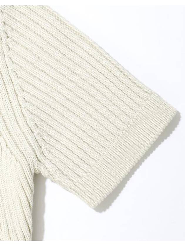 La Mayu Maille Bikini Knit Top Ivory - JACQUEMUS - BALAAN 4