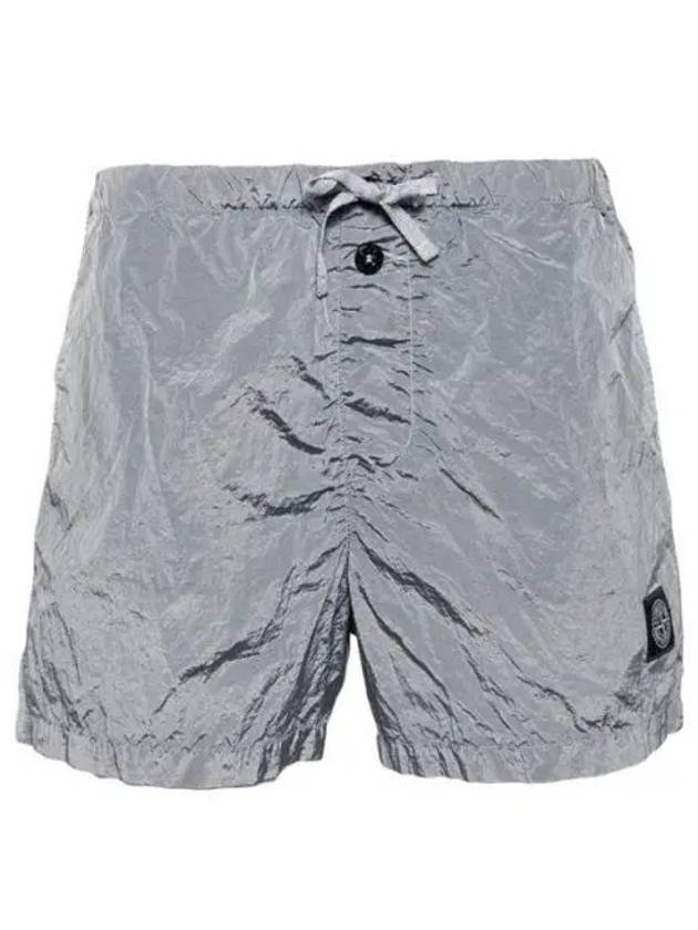 8015B0643 Logo Nylon Metal Swim Shorts 270225 1052372 - STONE ISLAND - BALAAN 1