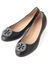 Liana Logo Flat Black - TORY BURCH - BALAAN.