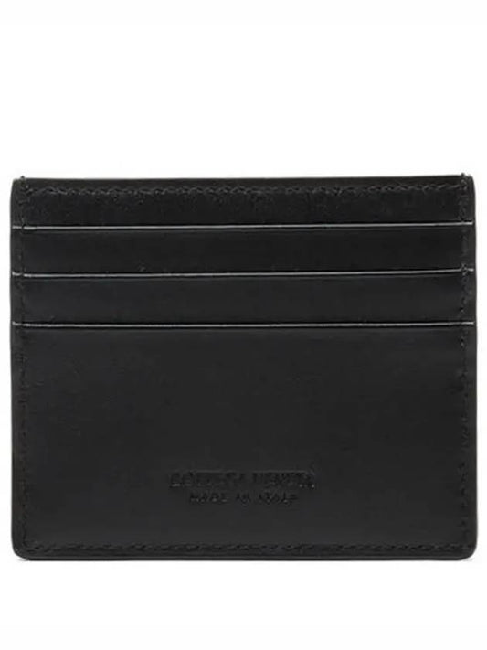 Intrecciato Card Wallet Black - BOTTEGA VENETA - BALAAN 2