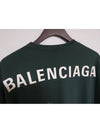 M green back logo print short sleeve t shirt 570805 THV80 - BALENCIAGA - BALAAN 6