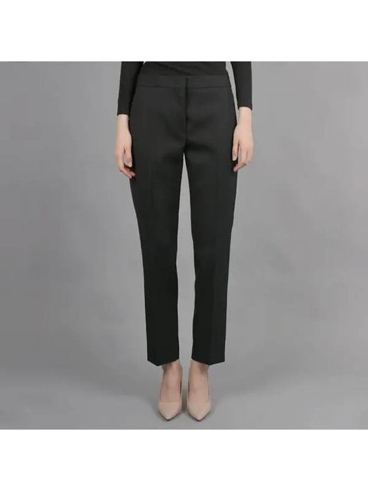 Tailored Cropped  Pants Black - JIL SANDER - BALAAN 2