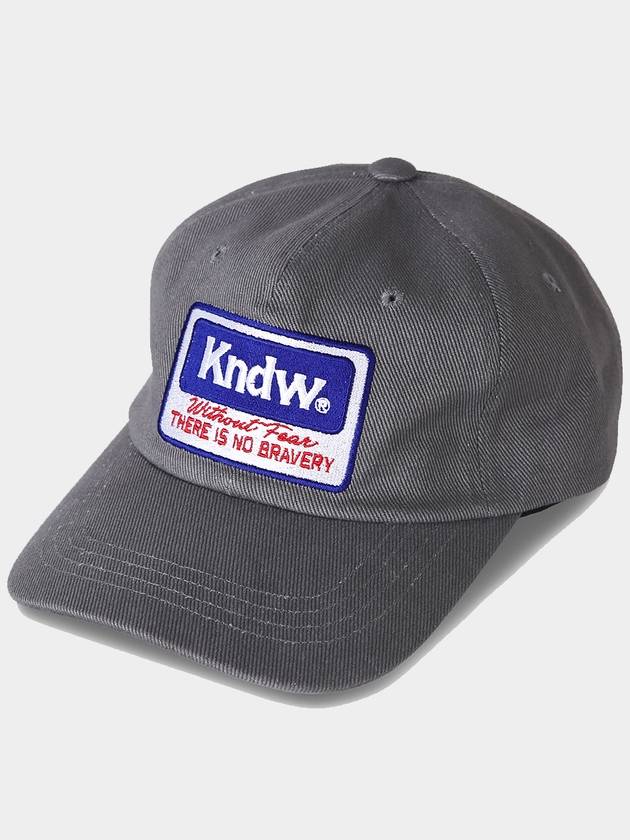 kndw vtg trucker cap charcoal - KND - BALAAN 10