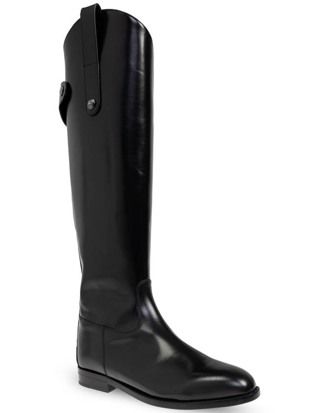 Dolce & Gabbana Leather Boots, Men's, Black - DOLCE&GABBANA - BALAAN 4