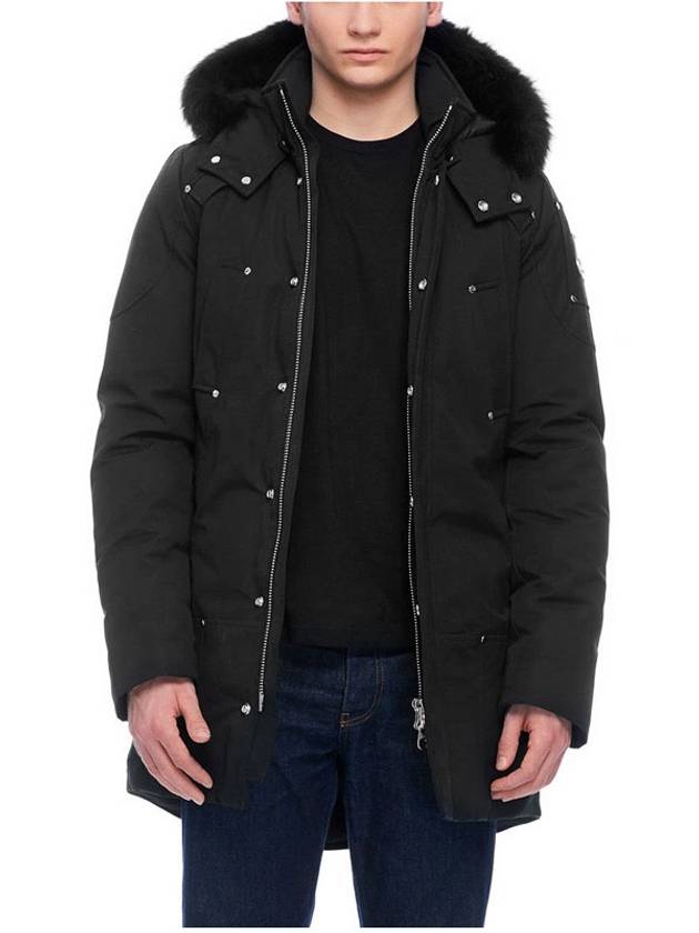 Men's Original Stilling Short Padded Parka Black - MOOSE KNUCKLES - BALAAN 3