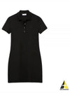 Women's Basic Slim Fit Mini Polo One Piece Black - LACOSTE - BALAAN 2