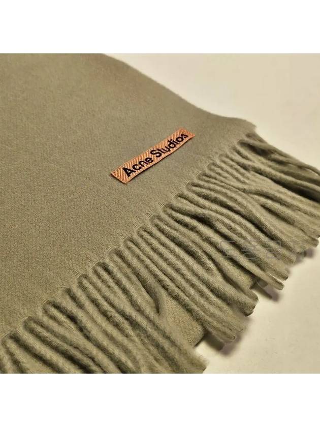 Scarf Muffler Skinny Light Green - ACNE STUDIOS - BALAAN 5