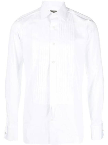 Tom Ford Shirt With Pleats - TOM FORD - BALAAN 1