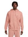 Club Pullover Hoodie Pink - NIKE - BALAAN 2