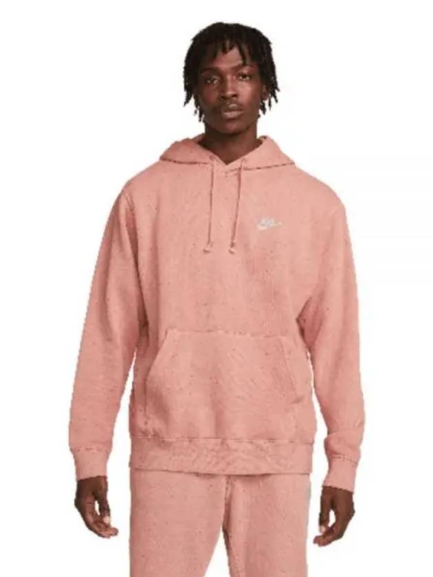 Club Pullover Hoodie Pink - NIKE - BALAAN 2