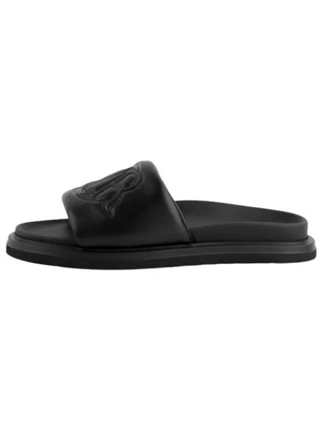 Aqua Quilted Smooth Calfskin Sandal Black - DIOR - BALAAN 2