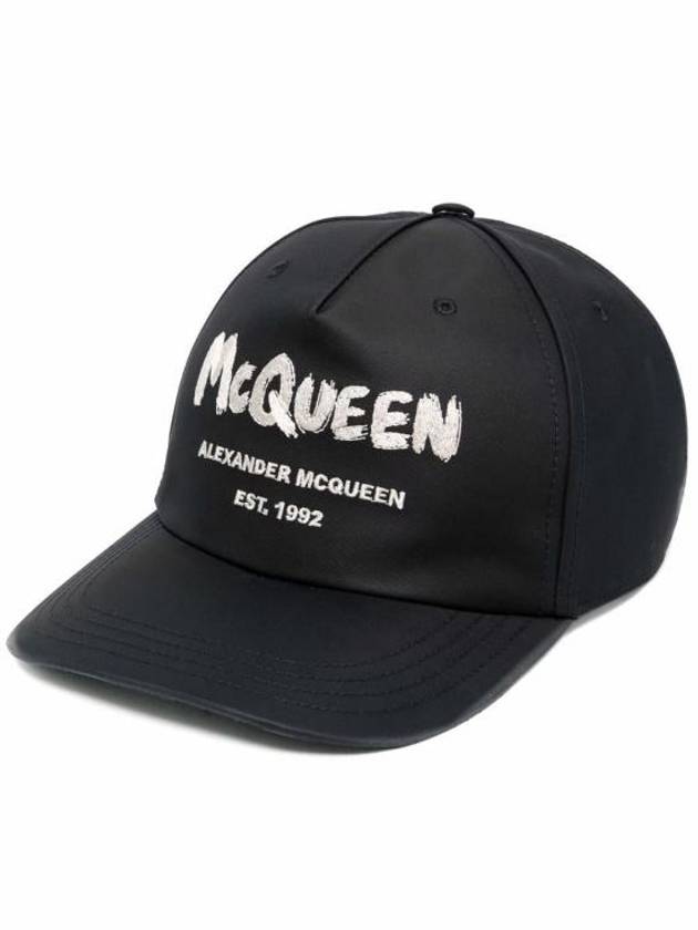 Logo Ball Cap Black - ALEXANDER MCQUEEN - BALAAN 2