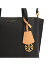 Perry Triple Compartment Small Tote Bag Black - TORY BURCH - BALAAN 9