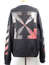 Caravaggio Arrow Sweatshirt XXL - OFF WHITE - BALAAN 4