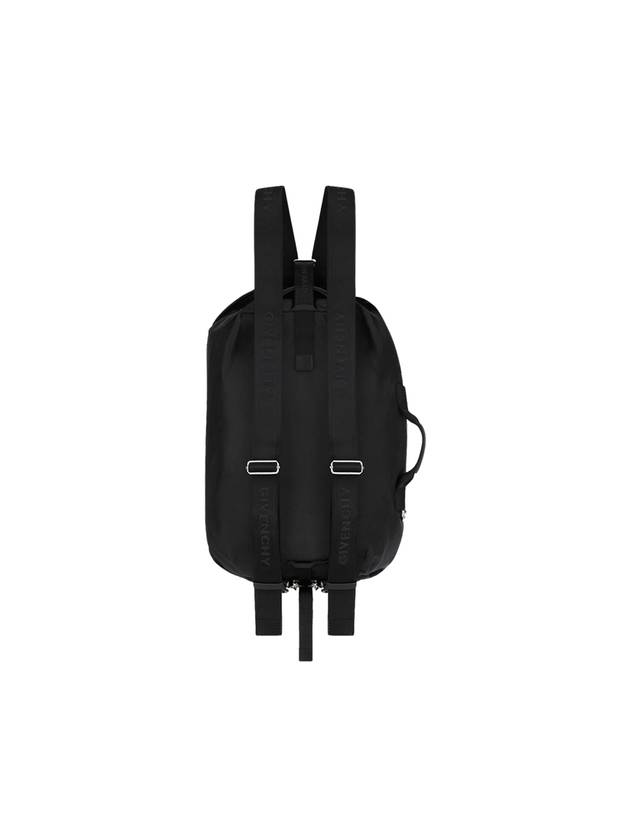 Logo Nylon Zippper Backpack - GIVENCHY - BALAAN 3