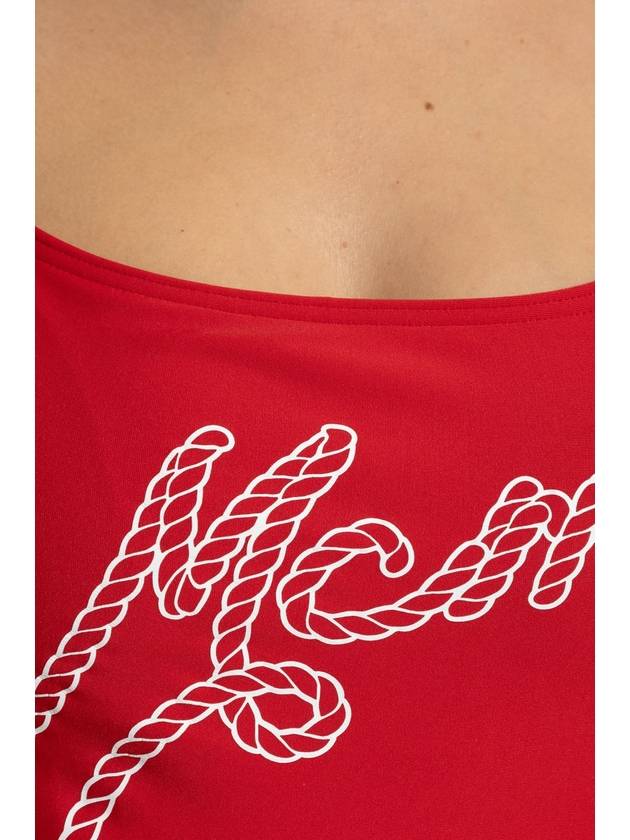 MCM One-piece Swimsuit, Women's, Red - MCM - BALAAN 4