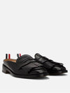 Men's Kilt Varsity Patent Penny Mule Loafer Black - THOM BROWNE - BALAAN 4