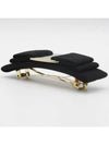 Vara Bow Hair Clip Black - SALVATORE FERRAGAMO - BALAAN 5