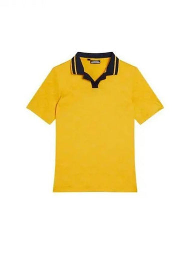 Golf Women s Short Sleeve T shirt Sammy Polo Citrus Domestic Product GR5Y24050249565 - J.LINDEBERG - BALAAN 1