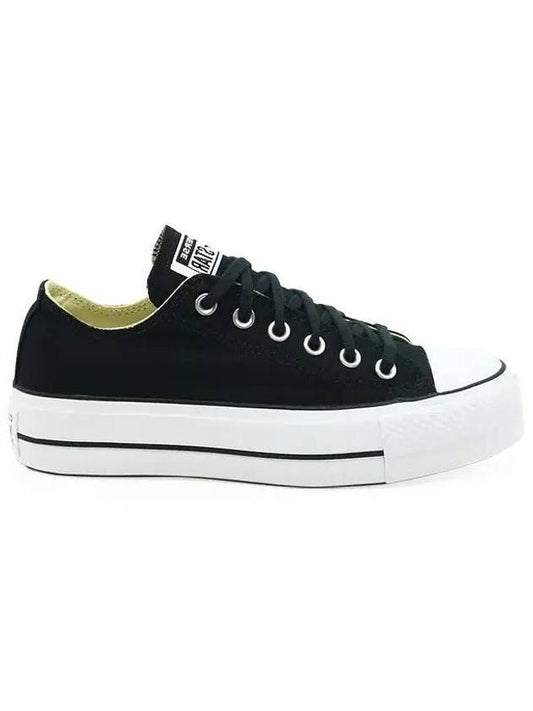 Conference Chuck Taylor All Star Lift Canvas Low Top Sneakers Black - CONVERSE - BALAAN 1