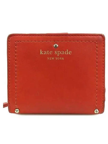 orange half wallet - KATE SPADE - BALAAN 1