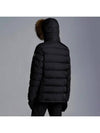 Men's Cluny Hooded Fur Short Padding Black - MONCLER - BALAAN 8