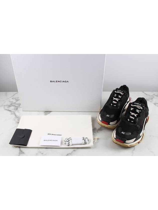 Triple S Black Red 40 250 - BALENCIAGA - BALAAN 2