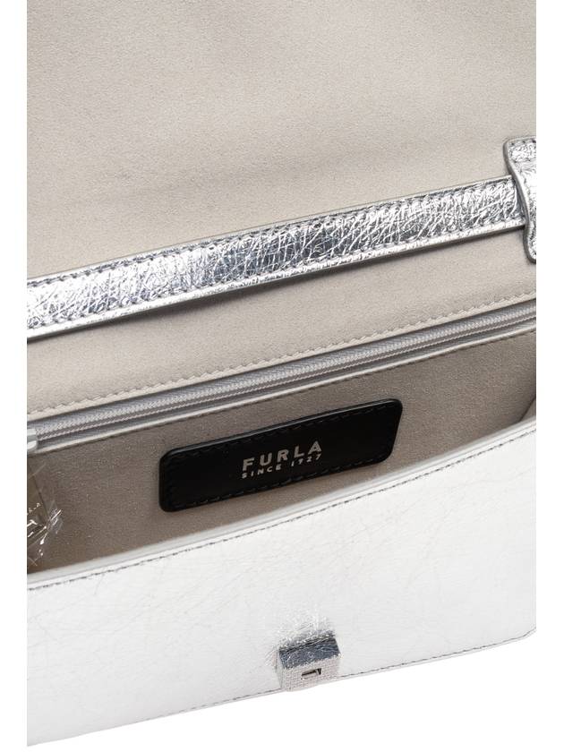 Furla ‘Sfera Mini’ Shoulder Bag, Women's, Silver - FURLA - BALAAN 5